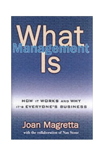 What Management Is